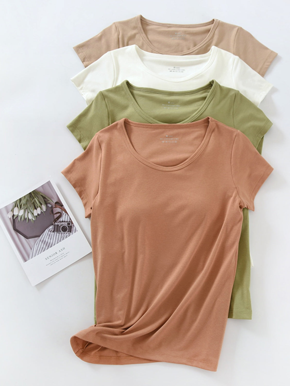 Round Neck Short Sleeve T-Shirt